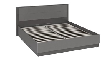 Кровать с подъемным механизмом Наоми 1600, цвет Фон серый, Джут СМ-208.01.02 в Петрозаводске - предосмотр 1