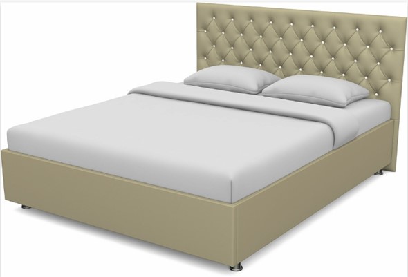 Кровать с механизмом 2-спальная Флоренция-А 1600 (Nitro Cream) в Петрозаводске - изображение