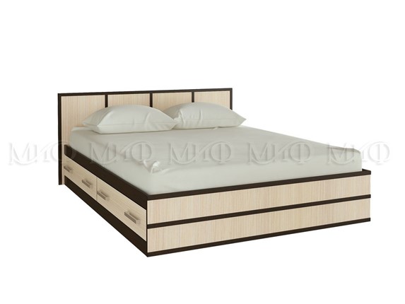 Кровать 1-спальная Сакура 1200 с ящиками в Петрозаводске - изображение
