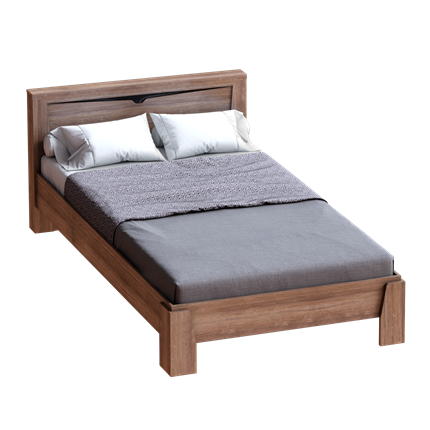 Кровать с механизмом 1.5-спальная Соренто 1200, Дуб стирлинг в Петрозаводске - изображение