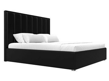 Двуспальная кровать с механизмом Афродита 160, Черный (Экокожа) в Петрозаводске - предосмотр 3