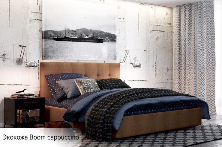 Кровать с механизмом двуспальная Капри 160х200 (с коробом) в Петрозаводске - изображение 6