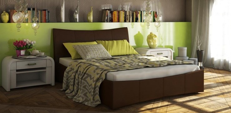 Двуспальная кровать с механизмом Stella 180х200 в Петрозаводске - изображение 2