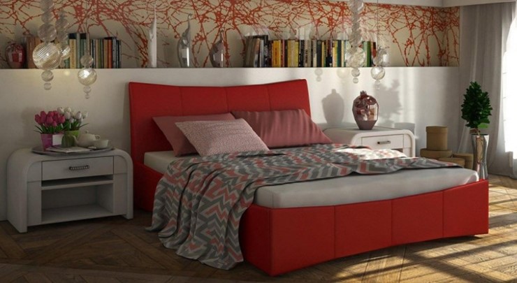 Двуспальная кровать с механизмом Stella 180х200 в Петрозаводске - изображение 4
