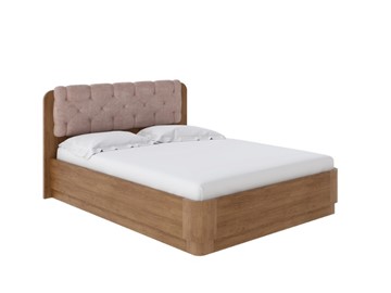 Кровать с механизмом Wood Home 1 160х200, Антик (сосна) с брашированием/Лофти Мокко в Петрозаводске