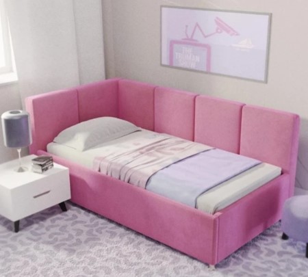 Диван-кровать 1-спальная Диана 80х200 с подъемным механизмом и дном в Петрозаводске - изображение