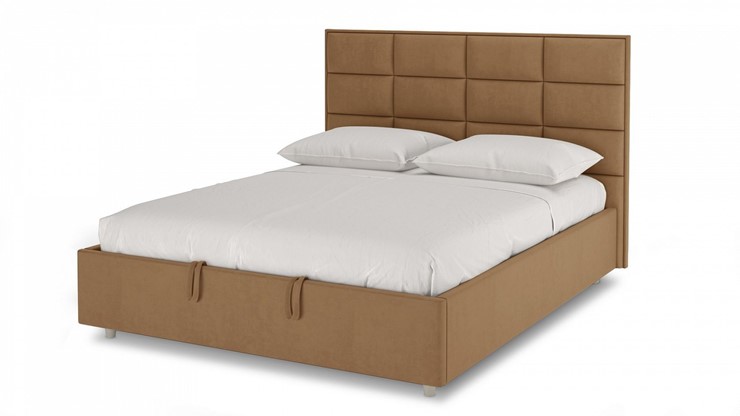 Спальная кровать Chocolate 1400х1900 с подъёмным механизмом в Петрозаводске - изображение 1