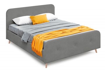 Кровать односпальная Сиерра 900 (с основанием) Торонто серый в Петрозаводске