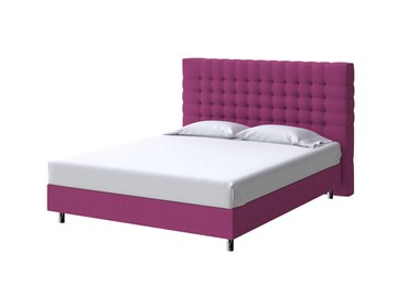 Спальная кровать Tallinn Boxspring Standart 90х200, Рогожка (Savana Berry (фиолетовый)) в Петрозаводске