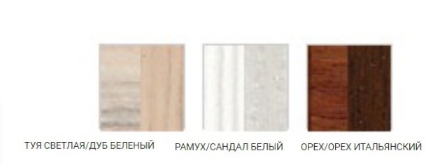Кровать Ивушка-5 2000х1400, цвет Дуб беленый в Петрозаводске - изображение 1