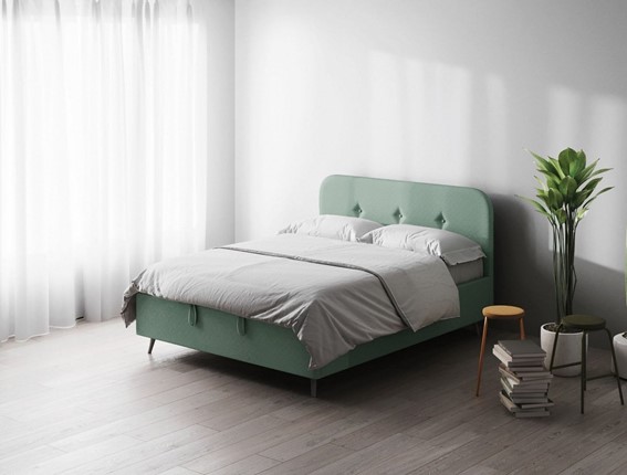 Кровать 1,5-спальная Jazz 1400х1900 с подъёмным механизмом в Петрозаводске - изображение