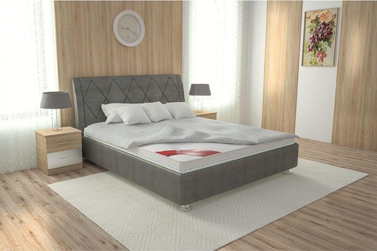 Кровать полутороспальная Верона 140х200 (с основанием) в Петрозаводске - изображение 4