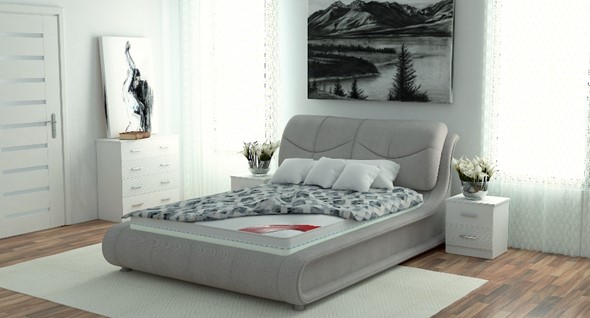 Кровать спальная Сицилия 180х200 (с основанием) в Петрозаводске - изображение
