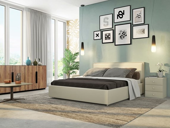 Кровать 2-спальная Нэнси 160х200 с основанием в Петрозаводске - изображение