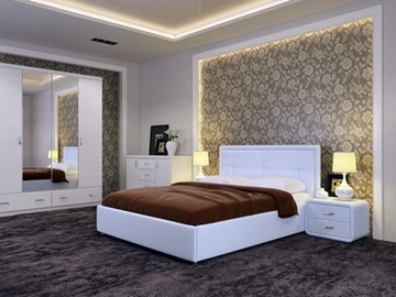 Двуспальная кровать Adele размер 160*200 с основанием в Петрозаводске - предосмотр