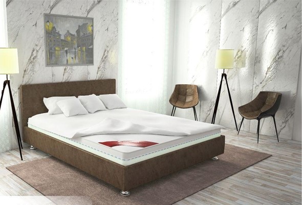 Кровать двуспальная Вена 180х200 (с основанием) в Петрозаводске - изображение