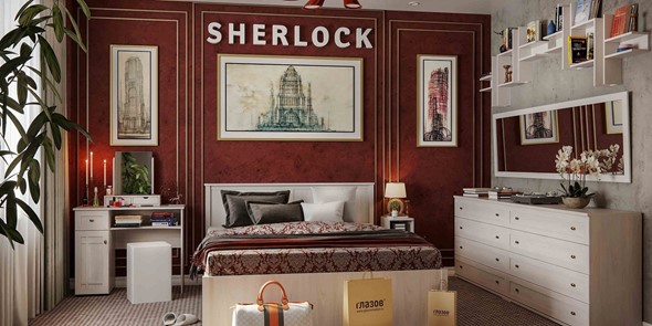Спальный гарнитур Sherlock №5 в Петрозаводске - изображение