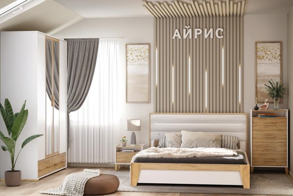 Набор мебели для спальни Айрис №3 в Петрозаводске - изображение
