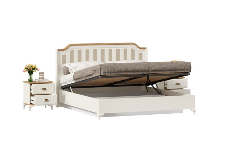 Спальня Вилладжио, набор 4 (кровать 1800 с механизмом) в Петрозаводске - изображение 1