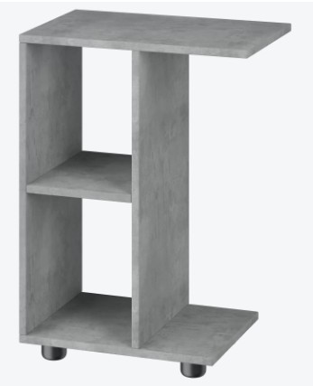 Столик подставной Ник цвет бетон в Петрозаводске - изображение