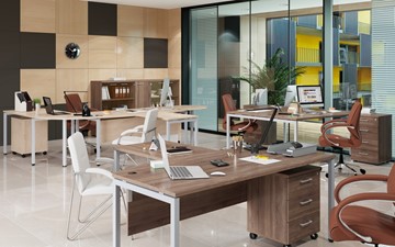 Комплект офисной мебели Xten S 1 - один стол с приставным брифингом в Петрозаводске - предосмотр