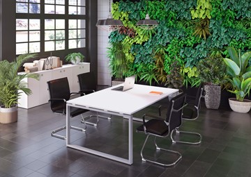 Набор мебели в офис Metal System Style (Серый/Белый) в Петрозаводске