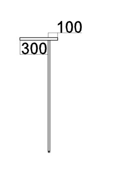 Стойка ресепшен прямая без боковых стенок DEX DMS 160 1600х400х1200 мм. Бургунди в Петрозаводске - изображение 1