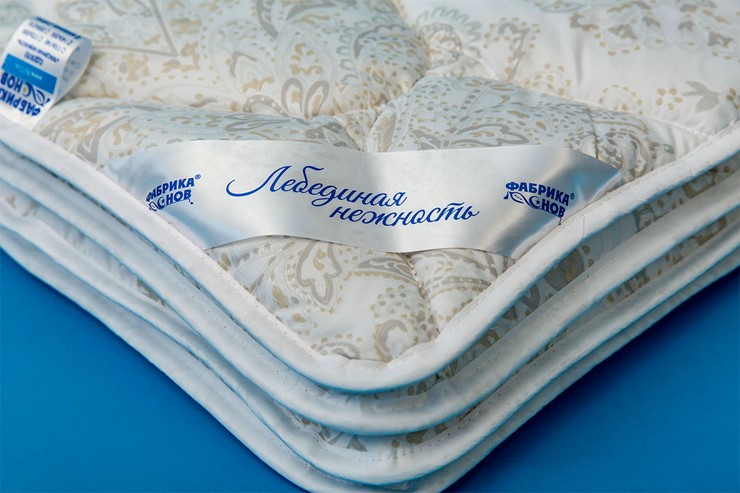 Одеяло всесезонное двуспальное Лебединая нежность в Петрозаводске - изображение 1
