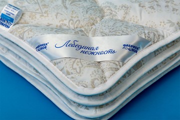 Одеяло всесезонное полутороспальное Лебединая нежность в Петрозаводске - предосмотр 1