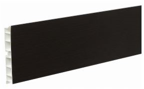 Цоколь ПВХ (цвет Черный) 2 м (Н-150мм) в Петрозаводске - изображение