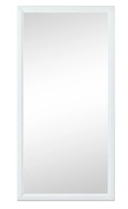 Настенное зеркало в спальню Ника (белый) 119,5 см x 60 см в Петрозаводске - предосмотр