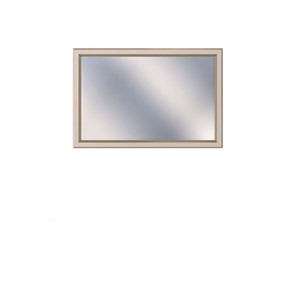 Зеркало навесное Сиена, Бодега белый / патина золото, 92х52 в Петрозаводске - предосмотр