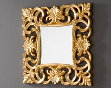 Настенное зеркало PU021 золото в Петрозаводске - изображение 1