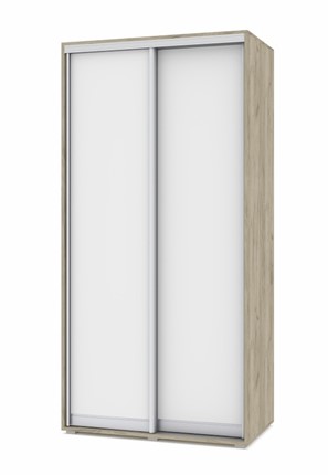 Шкаф 2-х дверный О41, Серый дуб - Белый в Петрозаводске - изображение