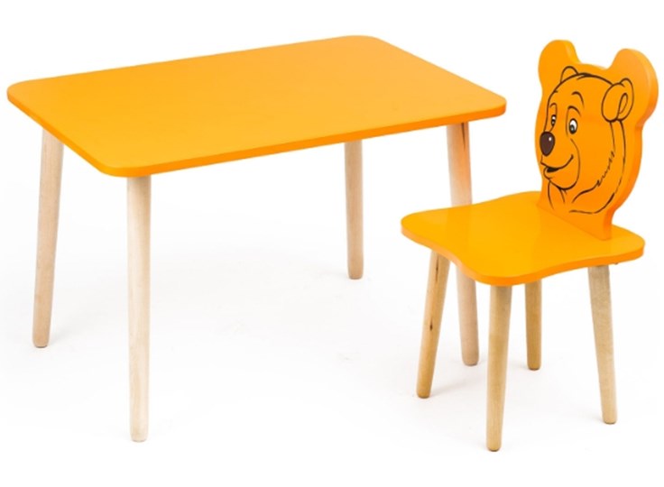 Стол в детскую Джери, Оранжевый в Петрозаводске - изображение 1