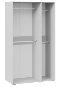Шкаф для одежды 3-х дверный с зеркалом Нео (Белый) в Петрозаводске - предосмотр 1