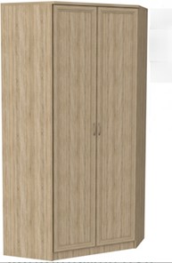 Распашной шкаф 403 несимметричный, цвет Дуб Сонома в Петрозаводске - предосмотр