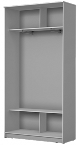 Шкаф 2-х дверный Хит-24-4-12/2-77-30, 2400х1200х420, Природа Дуб млечный в Петрозаводске - предосмотр 1
