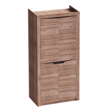 Распашной шкаф Соренто 2 дв, Дуб стирлинг в Петрозаводске - изображение