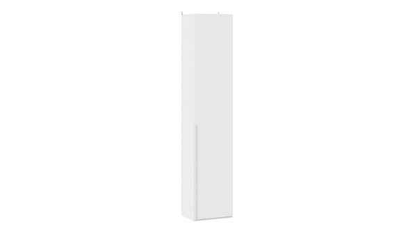 Шкаф для белья Порто (366) СМ-393.07.211 (Белый жемчуг/Белый софт) в Петрозаводске - изображение
