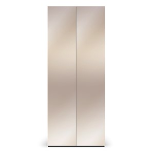 Шкаф с зеркальными фасадами Марсель 900 (черный) в Петрозаводске - предосмотр 1