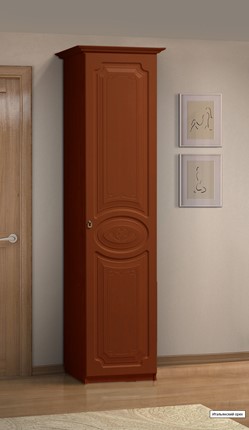Шкаф-пенал Ивушка-5, цвет Итальянский орех в Петрозаводске - изображение