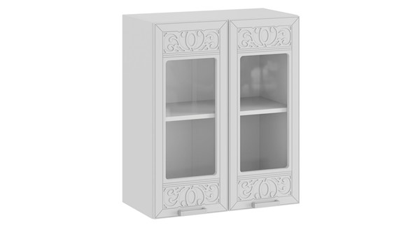 Кухонный шкаф Долорес 1В6С (Белый/Сноу) в Петрозаводске - изображение