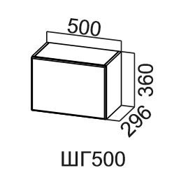 Навесной шкаф Модус, ШГ500/360, галифакс в Петрозаводске