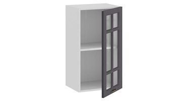 Кухонный шкаф Лина 1В4С (Белый/Графит) в Петрозаводске - предосмотр 1