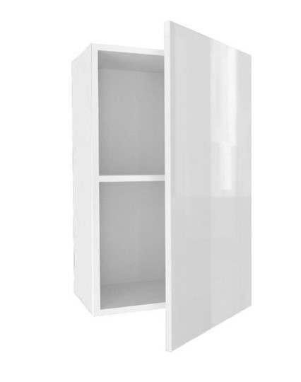 Кухонный шкаф 450, Шервуд, ЛД 281.330.000.159, белый/белый глянец в Петрозаводске - изображение 1