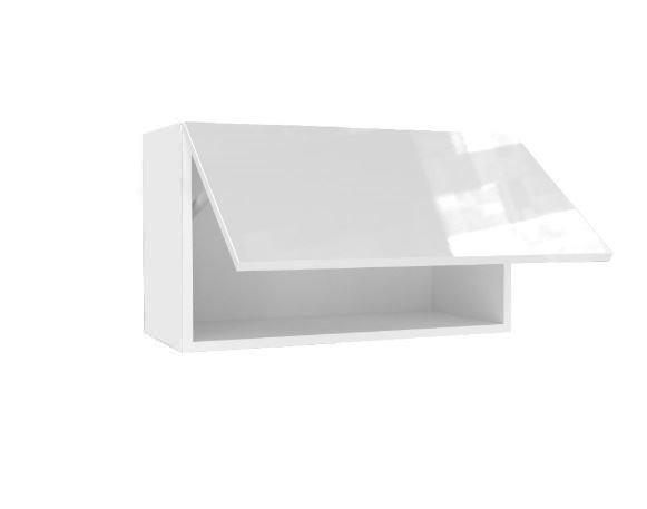 Шкаф на кухню 600 горизонтальный, Шервуд, ЛД 281.710.000.171, белый/белый глянец в Петрозаводске - изображение 1