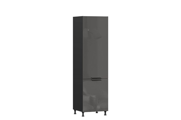 Кухонный шкаф под холодильник Герда 279.280.000.128 (Антрацит) в Петрозаводске - изображение