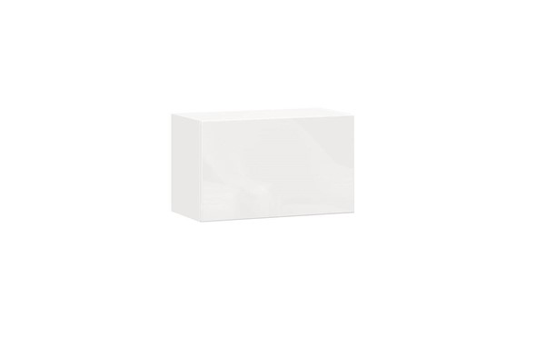 Шкаф на кухню 600 горизонтальный, Шервуд, ЛД 281.710.000.171, белый/белый глянец в Петрозаводске - изображение