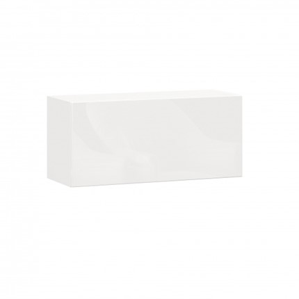 Кухонный шкаф 800 горизонтальный, Шервуд, ЛД 281.750.000.172, белый/белый глянец в Петрозаводске - изображение